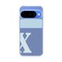 スリムプロテクションケース［ オリジナル - initial two tone - X blue ］