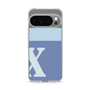 スリムプロテクションケース［ オリジナル - initial two tone - X blue ］