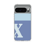 スリムプロテクションケース［ オリジナル - initial two tone - X blue ］