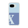 スリムプロテクションケース［ オリジナル - initial two tone - X blue ］