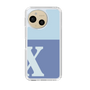 スリムプロテクションケース［ オリジナル - initial two tone - X blue ］