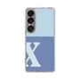 スリムプロテクションケース［ オリジナル - initial two tone - X blue ］