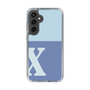 スリムプロテクションケース［ オリジナル - initial two tone - X blue ］