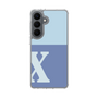 スリムプロテクションケース［ オリジナル - initial two tone - X blue ］