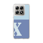 スリムプロテクションケース［ オリジナル - initial two tone - X blue ］