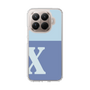 スリムプロテクションケース［ オリジナル - initial two tone - X blue ］