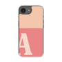 スリムプロテクションケース［ オリジナル - initial two tone - A pink ］