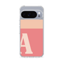スリムプロテクションケース［ オリジナル - initial two tone - A pink ］
