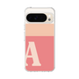 スリムプロテクションケース［ オリジナル - initial two tone - A pink ］