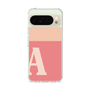 スリムプロテクションケース［ オリジナル - initial two tone - A pink ］