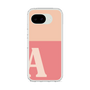 スリムプロテクションケース［ オリジナル - initial two tone - A pink ］