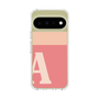 スリムプロテクションケース［ オリジナル - initial two tone - A pink ］