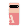 スリムプロテクションケース［ オリジナル - initial two tone - A pink ］