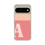 スリムプロテクションケース［ オリジナル - initial two tone - A pink ］