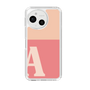 スリムプロテクションケース［ オリジナル - initial two tone - A pink ］