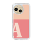スリムプロテクションケース［ オリジナル - initial two tone - A pink ］