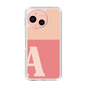 スリムプロテクションケース［ オリジナル - initial two tone - A pink ］