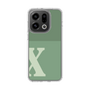 スリムプロテクションケース［ オリジナル - initial two tone - X green ］