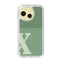 スリムプロテクションケース［ オリジナル - initial two tone - X green ］