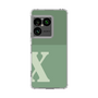 スリムプロテクションケース［ オリジナル - initial two tone - X green ］