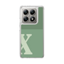 スリムプロテクションケース［ オリジナル - initial two tone - X green ］