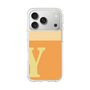 スリムプロテクションケース［ オリジナル - initial two tone - Y orange ］