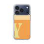 スリムプロテクションケース［ オリジナル - initial two tone - Y orange ］