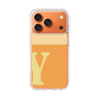 スリムプロテクションケース［ オリジナル - initial two tone - Y orange ］