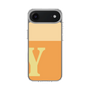 スリムプロテクションケース［ オリジナル - initial two tone - Y orange ］