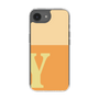 スリムプロテクションケース［ オリジナル - initial two tone - Y orange ］