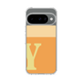 スリムプロテクションケース［ オリジナル - initial two tone - Y orange ］
