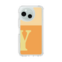スリムプロテクションケース［ オリジナル - initial two tone - Y orange ］