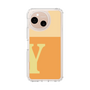 スリムプロテクションケース［ オリジナル - initial two tone - Y orange ］