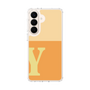 スリムプロテクションケース［ オリジナル - initial two tone - Y orange ］
