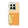 スリムプロテクションケース［ オリジナル - initial two tone - Y orange ］