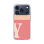 スリムプロテクションケース［ オリジナル - initial two tone - Y pink ］