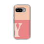 スリムプロテクションケース［ オリジナル - initial two tone - Y pink ］