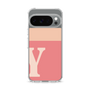 スリムプロテクションケース［ オリジナル - initial two tone - Y pink ］