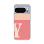 スリムプロテクションケース［ オリジナル - initial two tone - Y pink ］