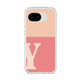 スリムプロテクションケース［ オリジナル - initial two tone - Y pink ］