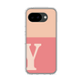 スリムプロテクションケース［ オリジナル - initial two tone - Y pink ］