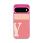 スリムプロテクションケース［ オリジナル - initial two tone - Y pink ］