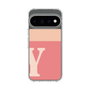 スリムプロテクションケース［ オリジナル - initial two tone - Y pink ］
