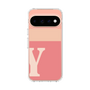 スリムプロテクションケース［ オリジナル - initial two tone - Y pink ］