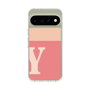 スリムプロテクションケース［ オリジナル - initial two tone - Y pink ］