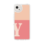 スリムプロテクションケース［ オリジナル - initial two tone - Y pink ］
