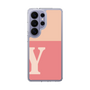 スリムプロテクションケース［ オリジナル - initial two tone - Y pink ］