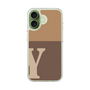 スリムプロテクションケース［ オリジナル - initial two tone - Y brown ］