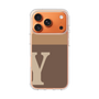 スリムプロテクションケース［ オリジナル - initial two tone - Y brown ］