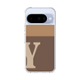 スリムプロテクションケース［ オリジナル - initial two tone - Y brown ］